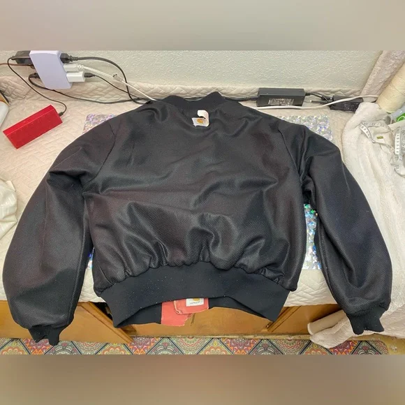 Rare VTG 90s Carhartt Santa Fe JR0456 Southwest Aztec Navajo ‘Clay’ Jacket XL - Picture 6 of 16